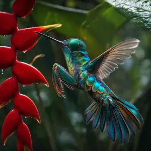 Hummingbird + Mantis shrimp